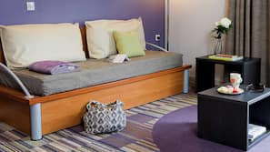 In-room safe, desk, iron/ironing board, free cots/infant beds