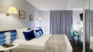 Premium bedding, minibar, in-room safe, desk