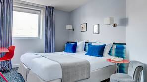 Premium bedding, minibar, in-room safe, desk