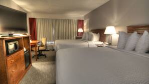 Desk, blackout drapes, iron/ironing board, free WiFi