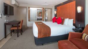 Minibar, in-room safe, desk, blackout curtains