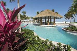 4 outdoor pools, cabanas (surcharge), pool umbrellas