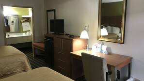 Premium bedding, in-room safe, desk, iron/ironing board
