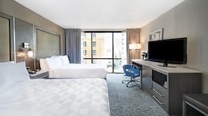 In-room safe, desk, laptop workspace, iron/ironing board
