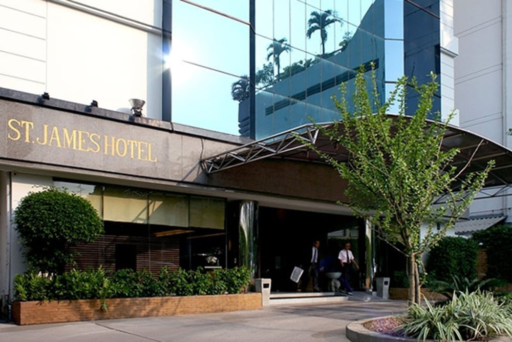 Terrace/patio, St James Hotel