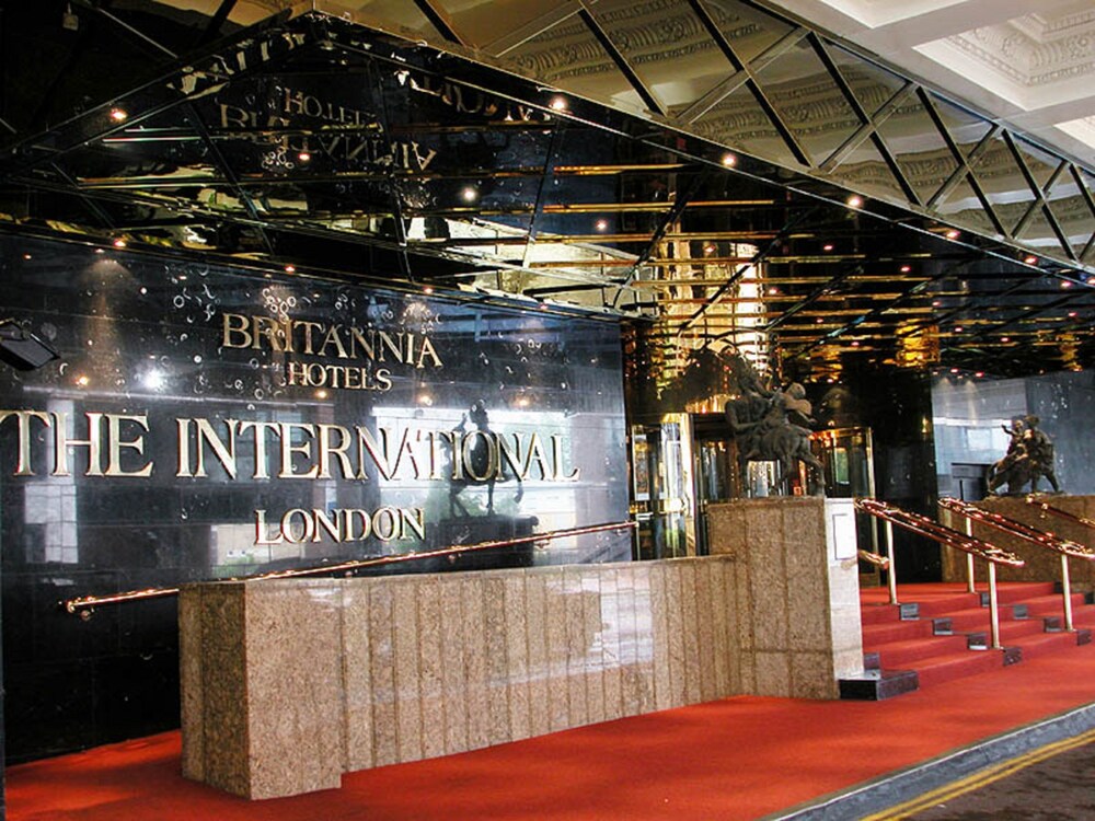 Lobby, Britannia The International Hotel London, Canary Wharf