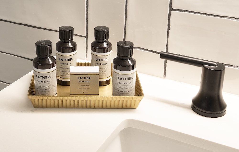 Bathroom amenities, The Wayfarer Downtown LA, Tapestry Collection by Hilton