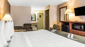 Iron/ironing board, free cribs/infant beds, rollaway beds, WiFi