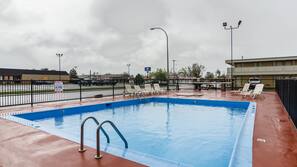 Seasonal outdoor pool