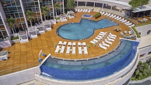2 outdoor pools, cabanas (surcharge)
