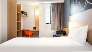 Coffre-forts dans les chambres, bureau, rideaux occultants