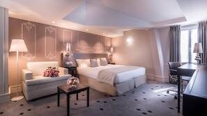 Minibar, in-room safe, desk, blackout curtains
