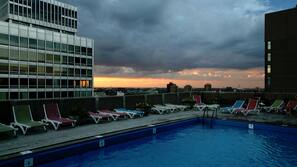 Seasonal outdoor pool