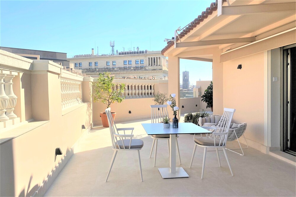 Terrace/patio, Hotel Colón Barcelona