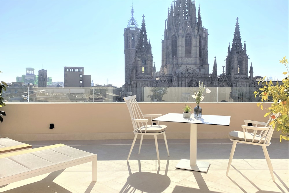 Terrace/patio, Hotel Colón Barcelona