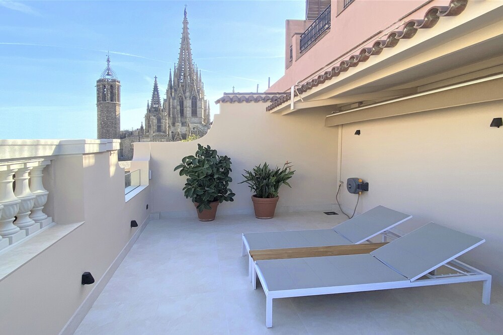 Terrace/patio, Hotel Colón Barcelona