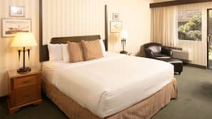 Desk, blackout drapes, iron/ironing board, free WiFi