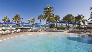 3 outdoor pools