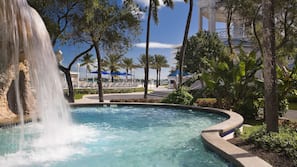3 outdoor pools