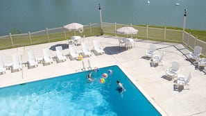 Seasonal outdoor pool