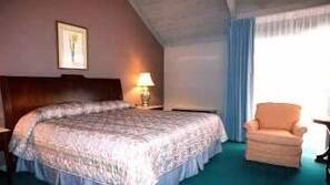 Desk, blackout curtains, iron/ironing board, free WiFi