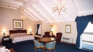 Desk, blackout curtains, iron/ironing board, free WiFi