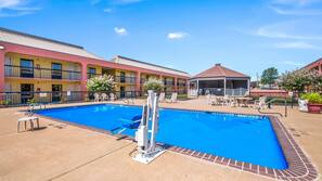 Seasonal outdoor pool
