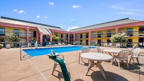 Seasonal outdoor pool