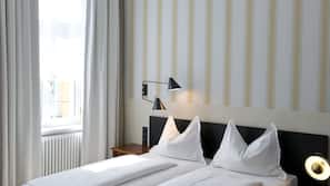 Hochwertige Bettwaren, Pillowtop-Betten, Minibar, Zimmersafe