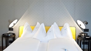 Hochwertige Bettwaren, Pillowtop-Betten, Minibar, Zimmersafe