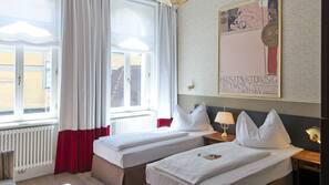 Hochwertige Bettwaren, Pillowtop-Betten, Minibar, Zimmersafe