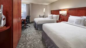 In-room safe, desk, blackout drapes, iron/ironing board