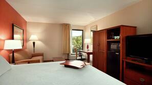 Premium bedding, pillowtop beds, in-room safe, blackout drapes