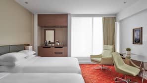 Premium bedding, pillow top beds, minibar, in-room safe