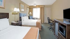 In-room safe, desk, iron/ironing board, cribs/infant beds