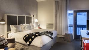 In-room safe, desk, laptop workspace, blackout drapes