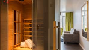 Literie de qualité supérieure, coffre-forts dans les chambres, bureau