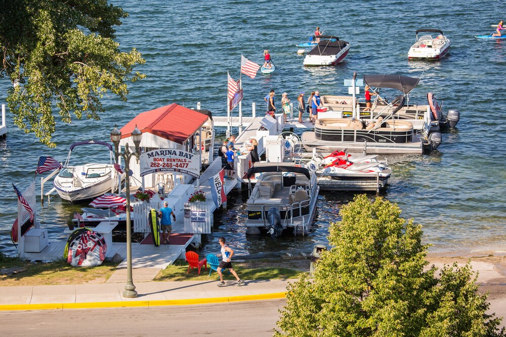 View from property, Harbor Shores on Lake Geneva