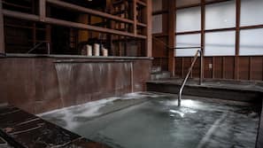 Indoor spa bath
