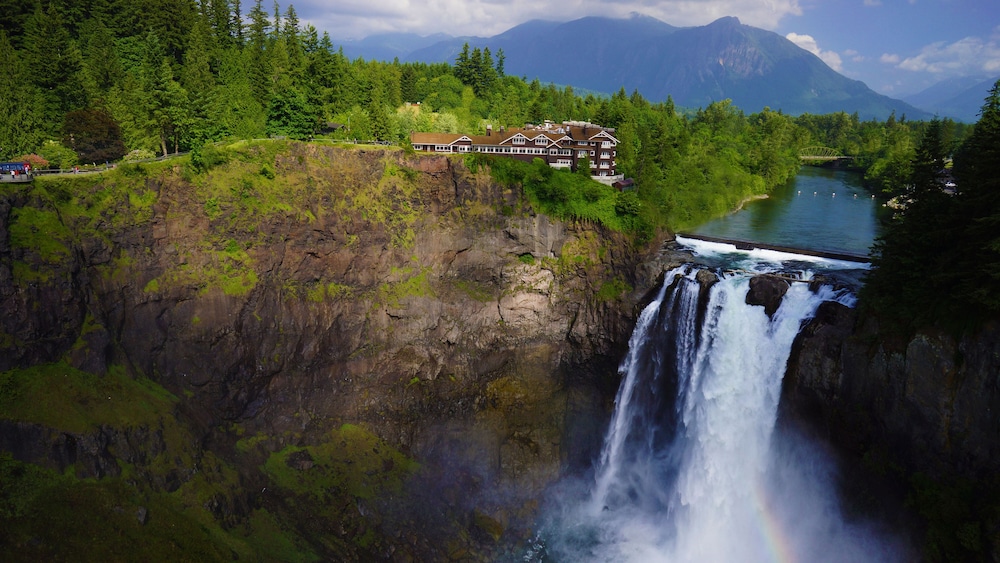 Aerial view, Salish Lodge & Spa