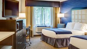 Premium bedding, pillow top beds, individually decorated
