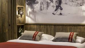 Premium bedding, minibar, in-room safe, desk