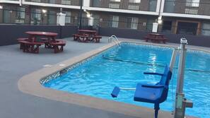 Seasonal outdoor pool