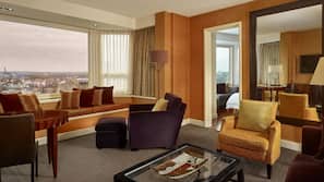 Premium bedding, minibar, in-room safe, desk