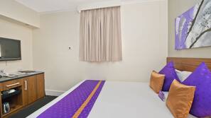 Luxe beddengoed, een kluis op de kamer, individueel gedecoreerd