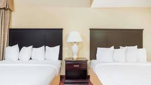 In-room safe, desk, iron/ironing board, free cribs/infant beds