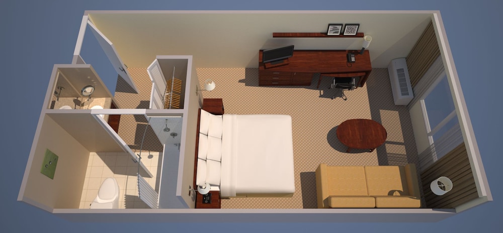 Floor plan, Courtyard by Marriott Poughkeepsie