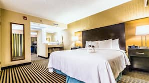 In-room safe, desk, blackout curtains, iron/ironing board