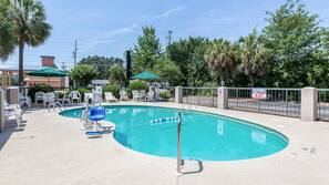 Seasonal outdoor pool