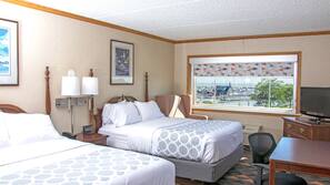 Premium bedding, pillowtop beds, individually decorated